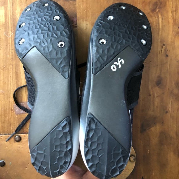 NEW Nike Racing Shoes black and white size 8 - Picture 5 of 8